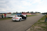 184 Ingeborg u Eugen direkt beim Safety Car ganz kurz vorm Start in die Einfhrungsrunde